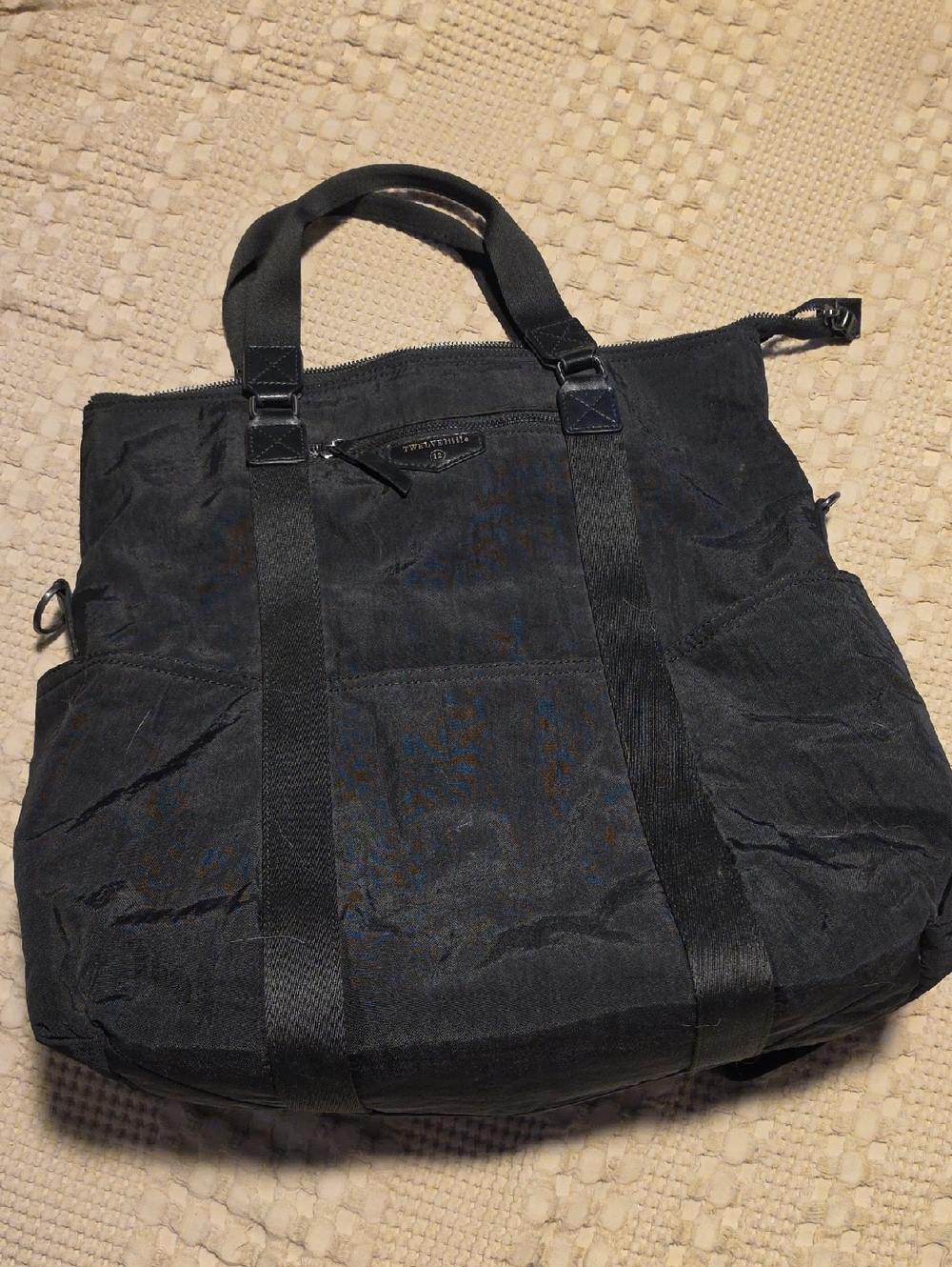 Twelvelittle 3 In 1 Foldover Diaper Tote Bag